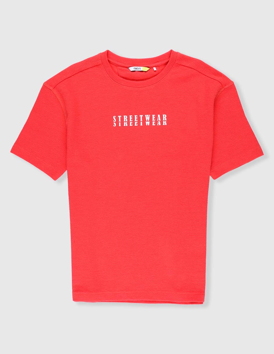 Playera manga corta para niño Playera manga corta para niño
