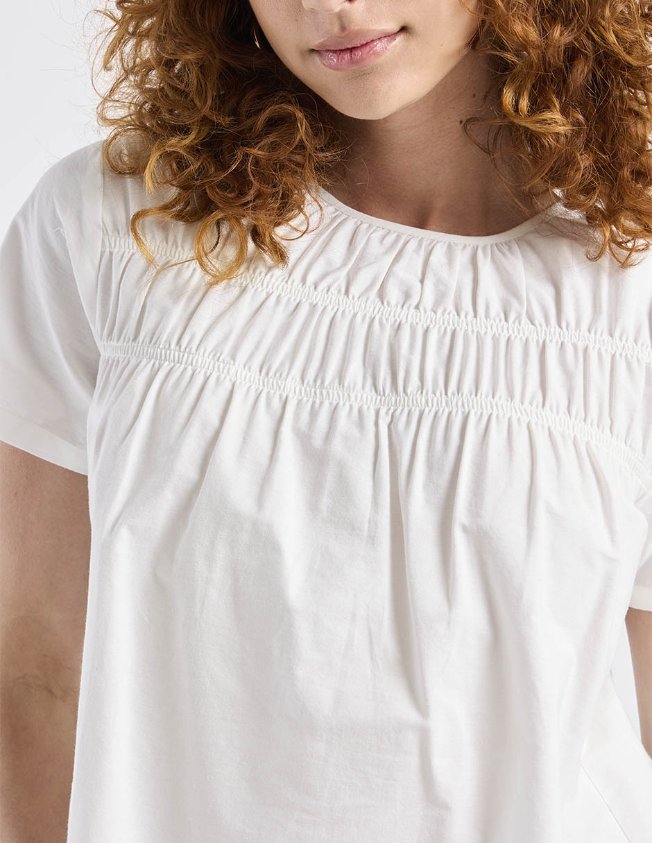 Blusa manga corta para mujer 9