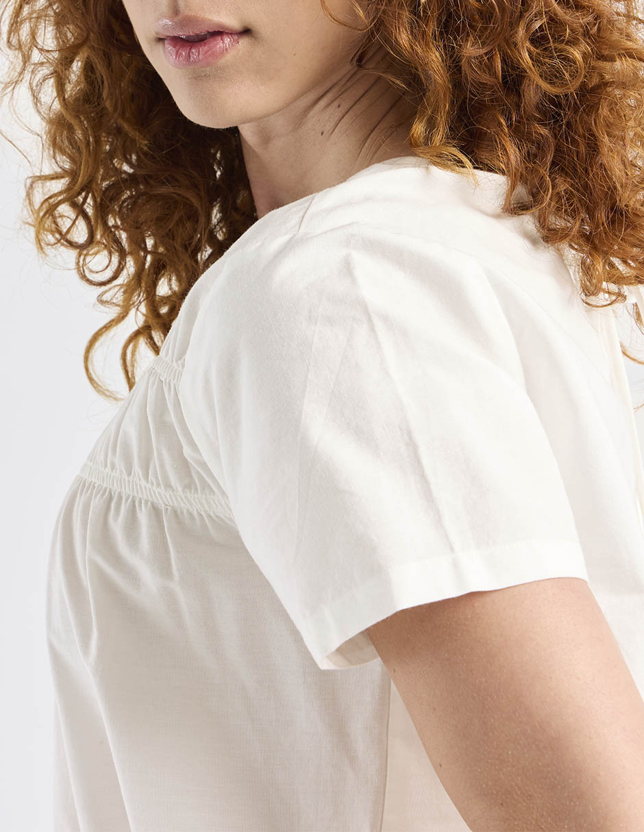 Blusa manga corta para mujer 10