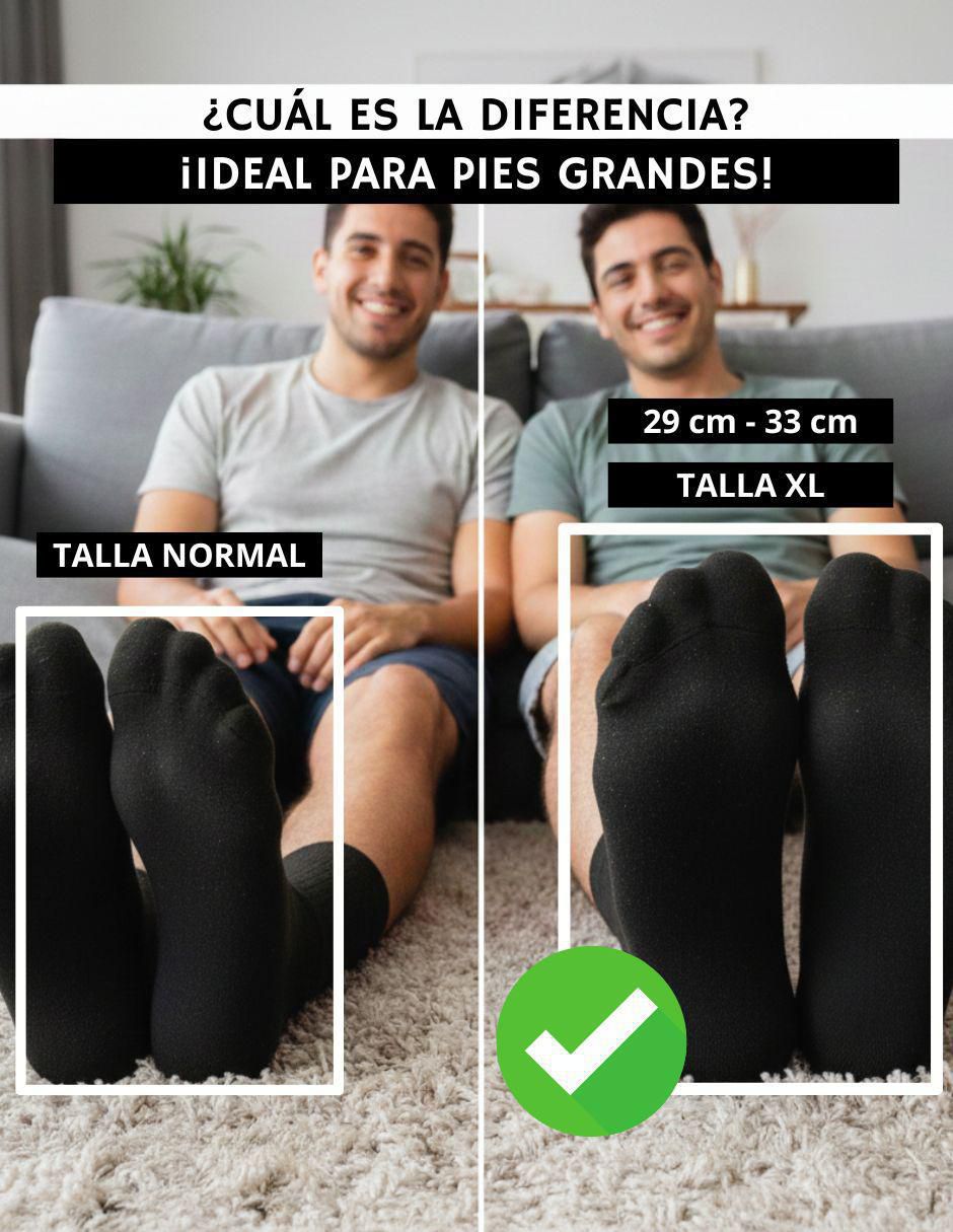 Set calcetines diabético de algodón Hombre 6 pares 2