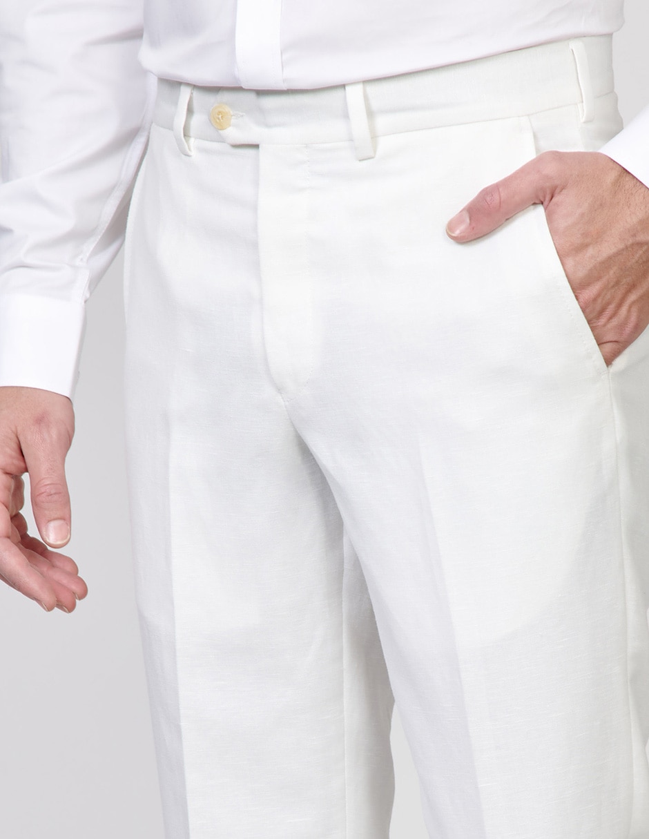 Pantalón de vestir slim para hombre 4