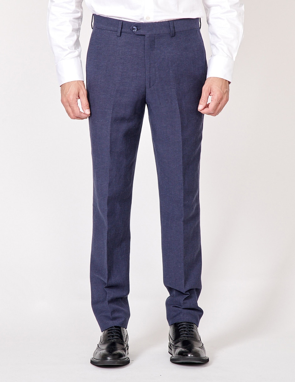 Pantalón de vestir slim para hombre Pantalón de vestir slim para hombre