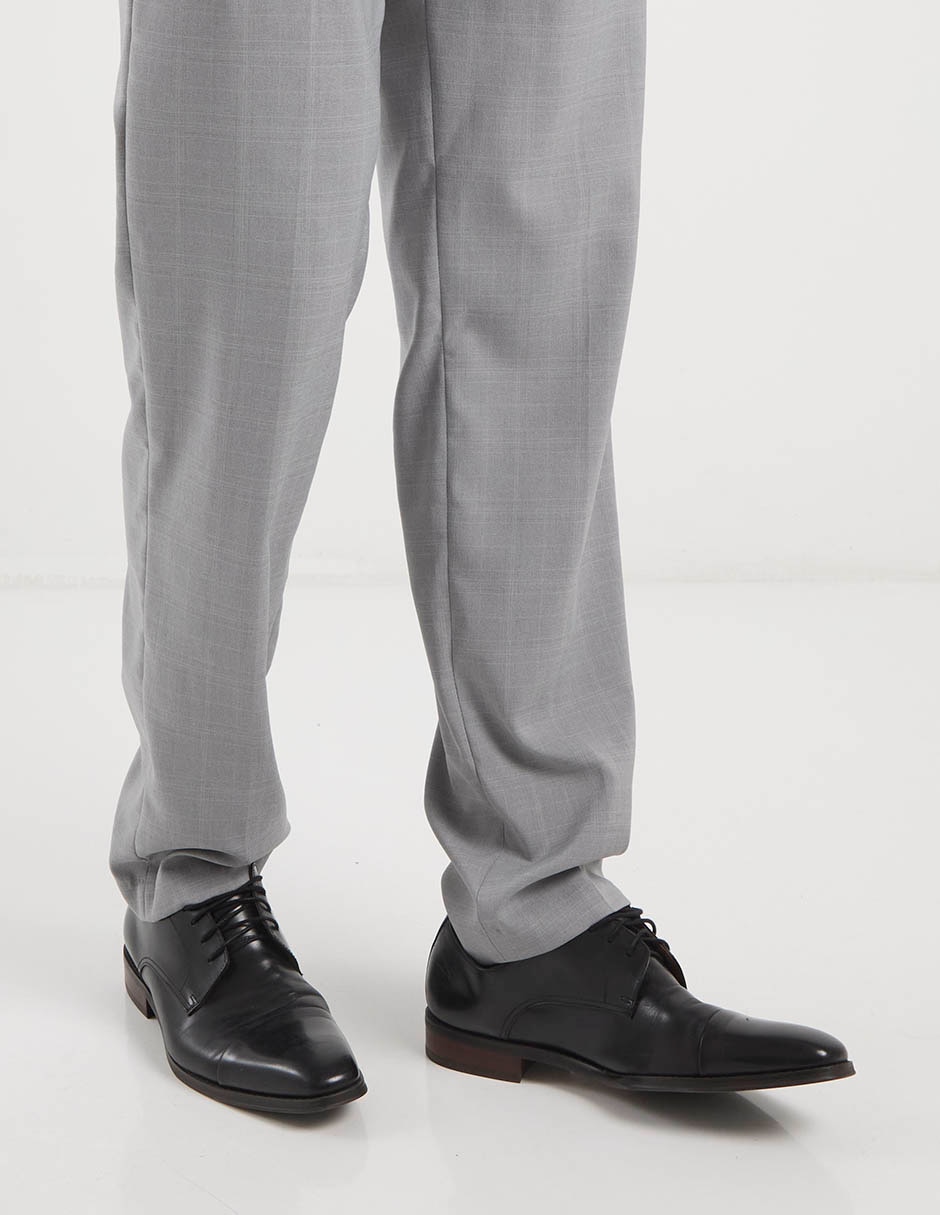 Pantalón formal de vestir slim de poliéster y elastano para hombre 5