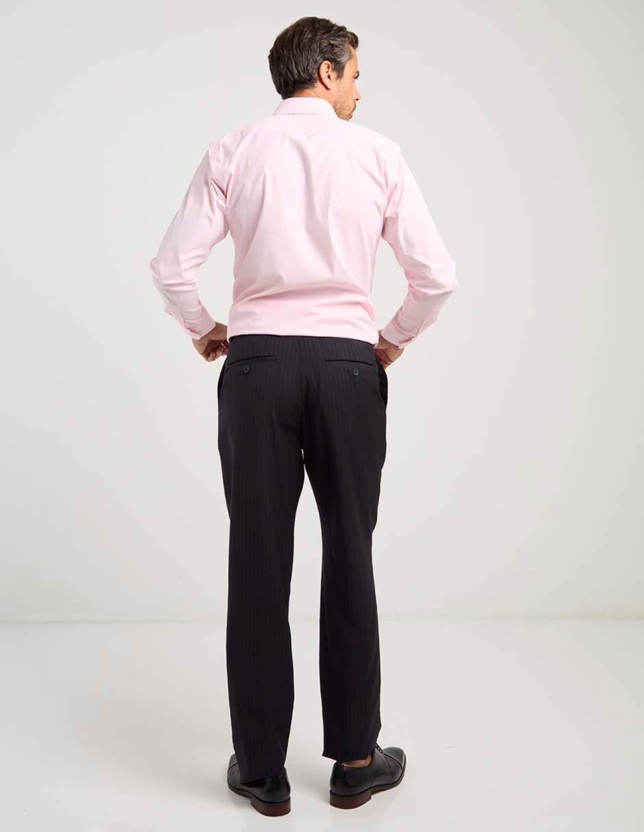 Pantalón casual de vestir regular de lana para hombre 11