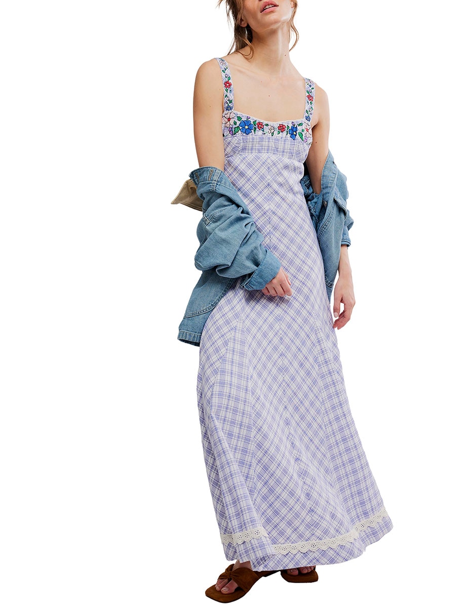 Vestido largo casual para mujer
