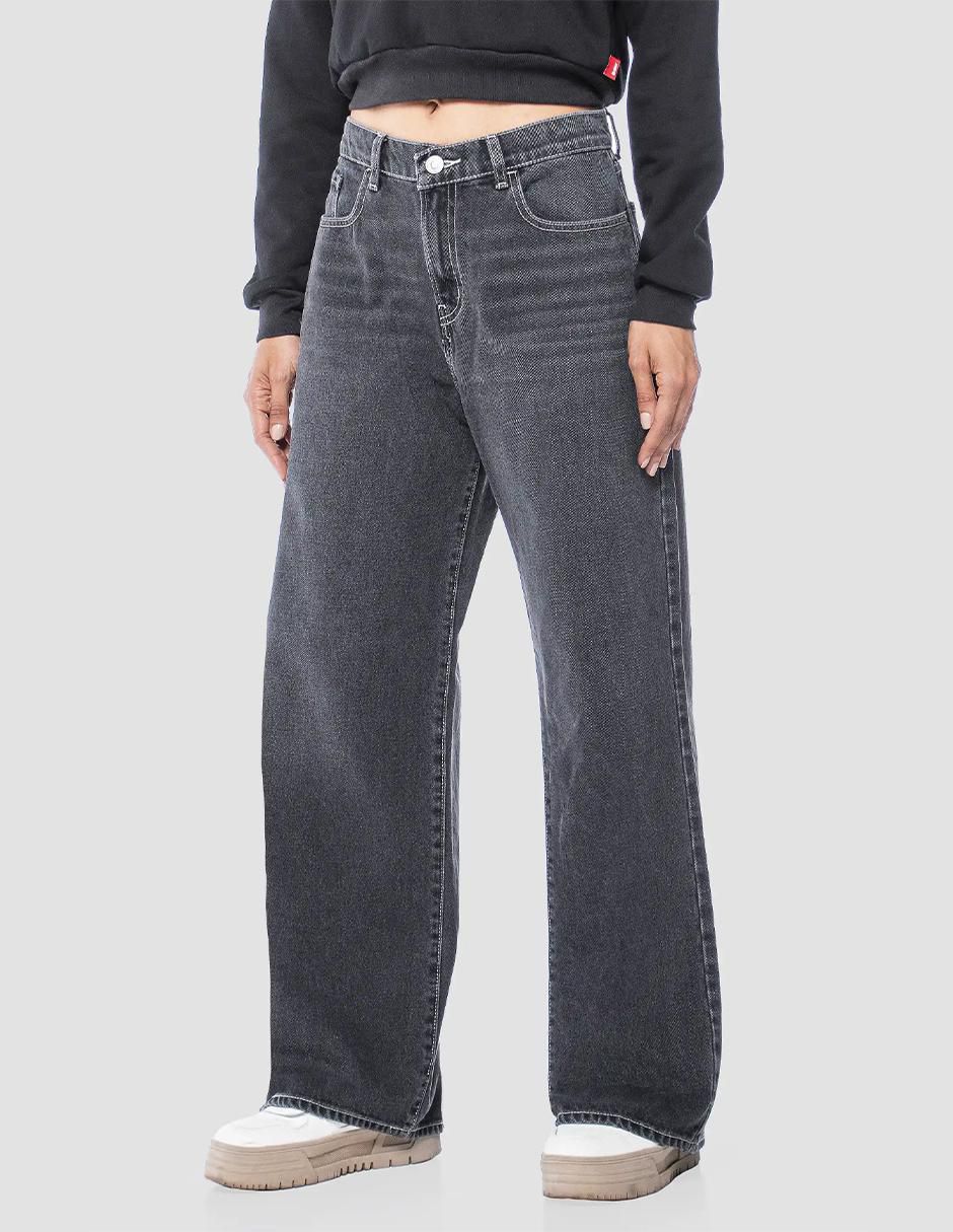 Jeans wide leg wide leg para mujer 5