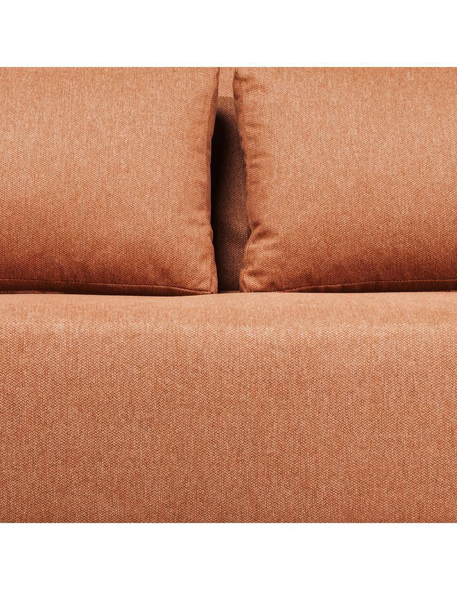 Sofá cama armable Sabina de suede 7