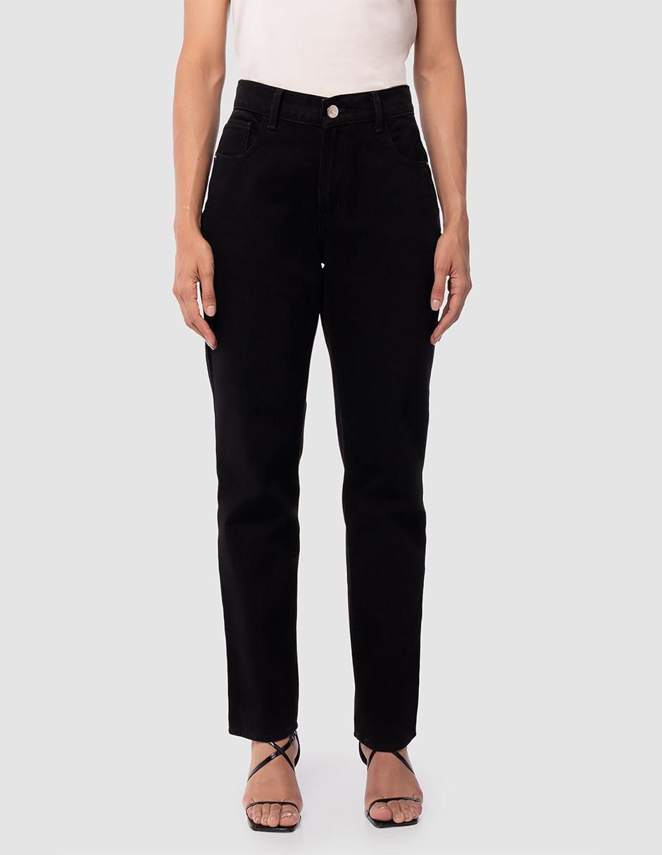 Jeans amplio emotion black para mujer Jeans amplio emotion black para mujer