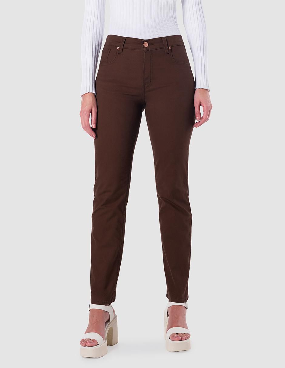 Pantalón de vestir straight para mujer Pantalón de vestir straight para mujer