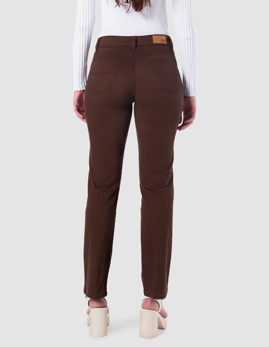 Pantalón de vestir straight para mujer 5
