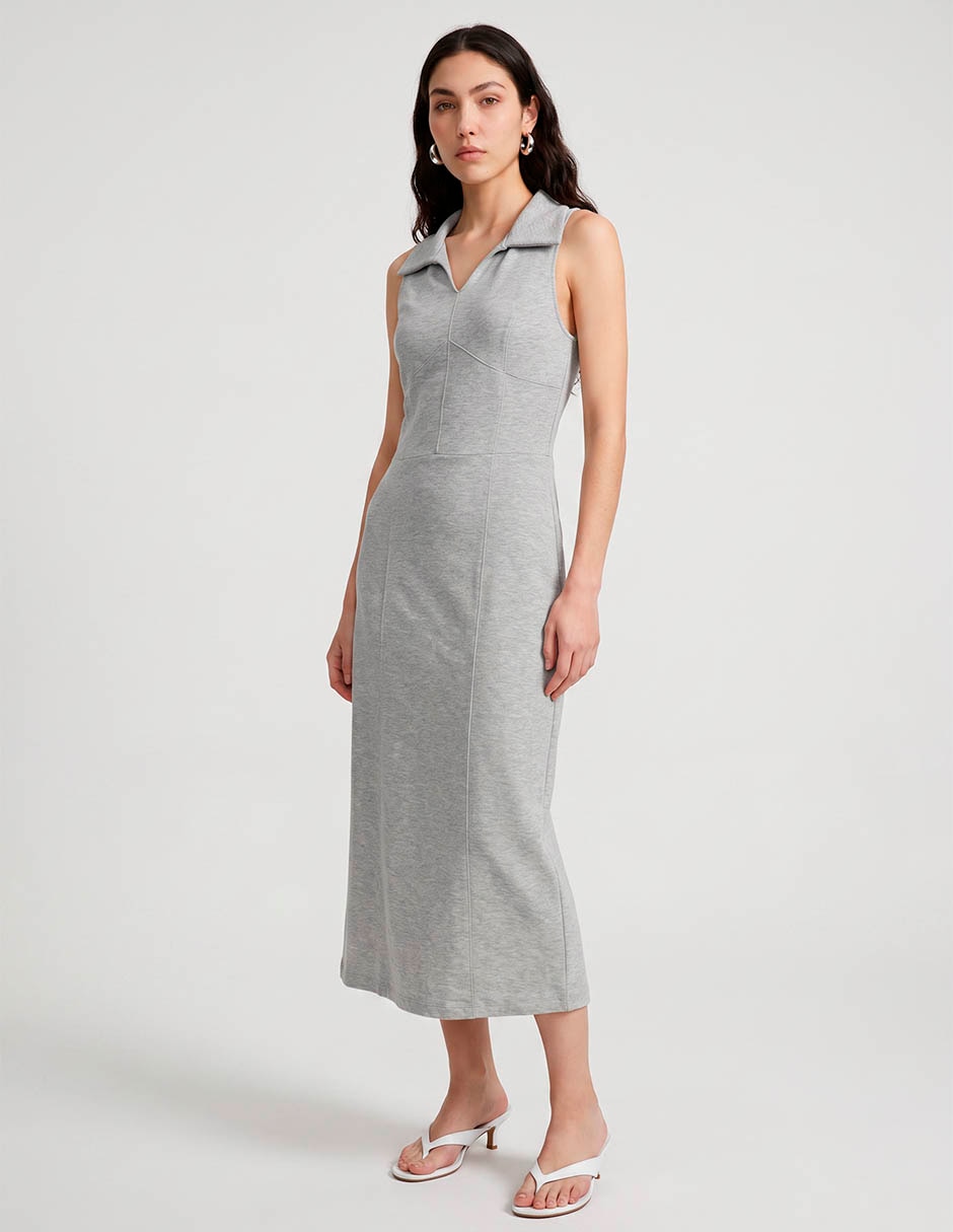 Vestido crop casual para mujer