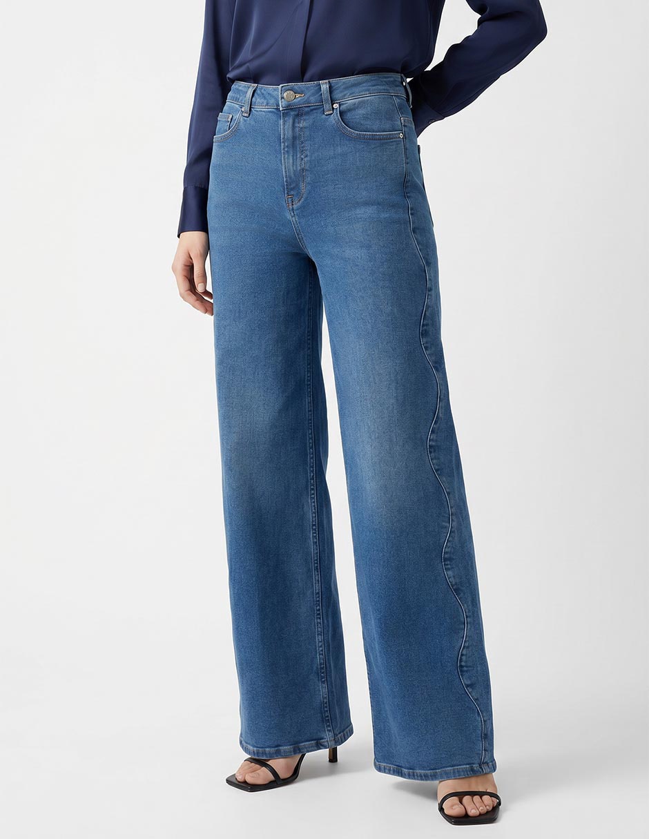 Jeans amplio para mujer