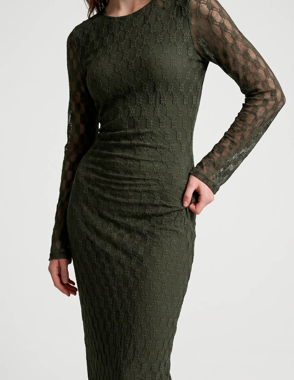 Vestido crop formal para mujer 3