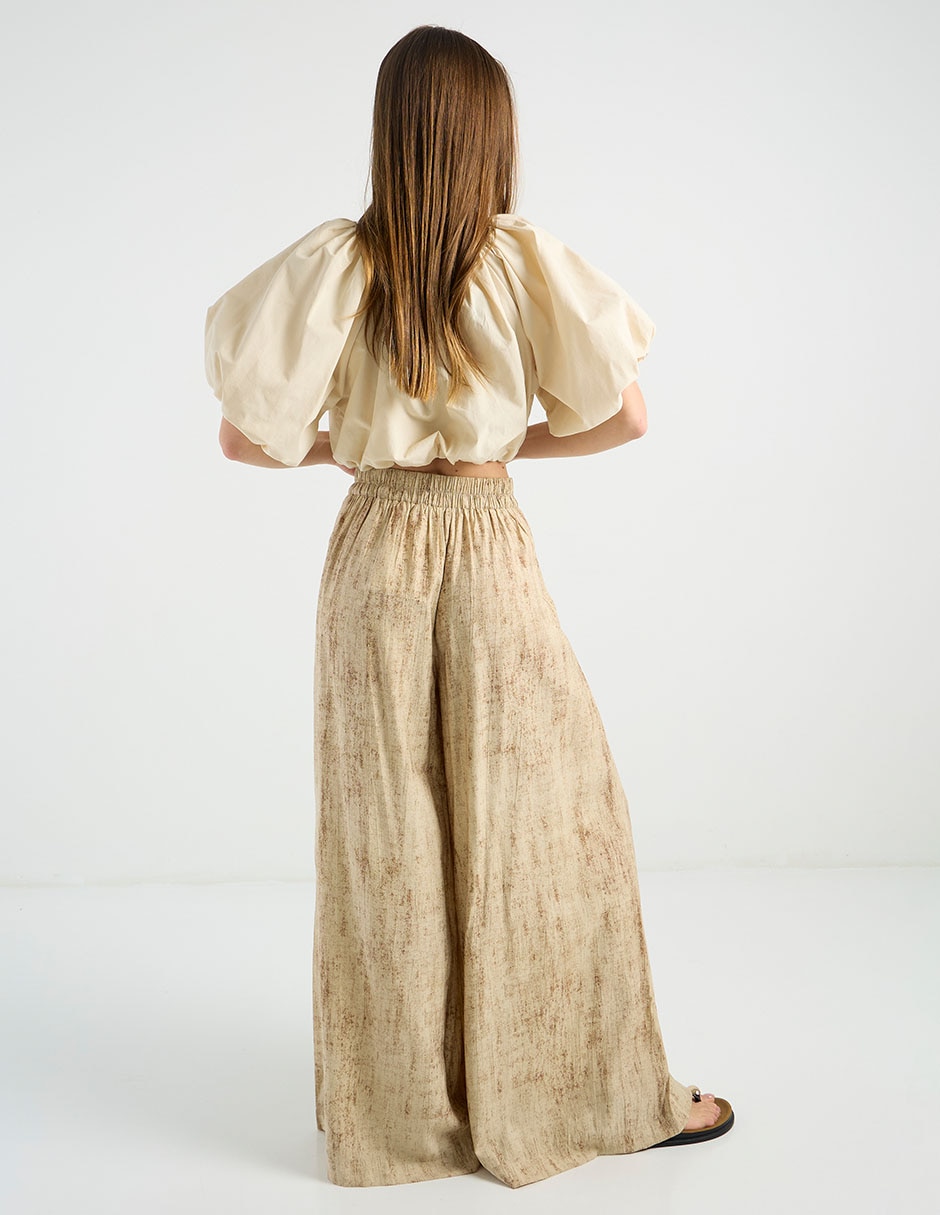 Pantalón amplio para mujer 6