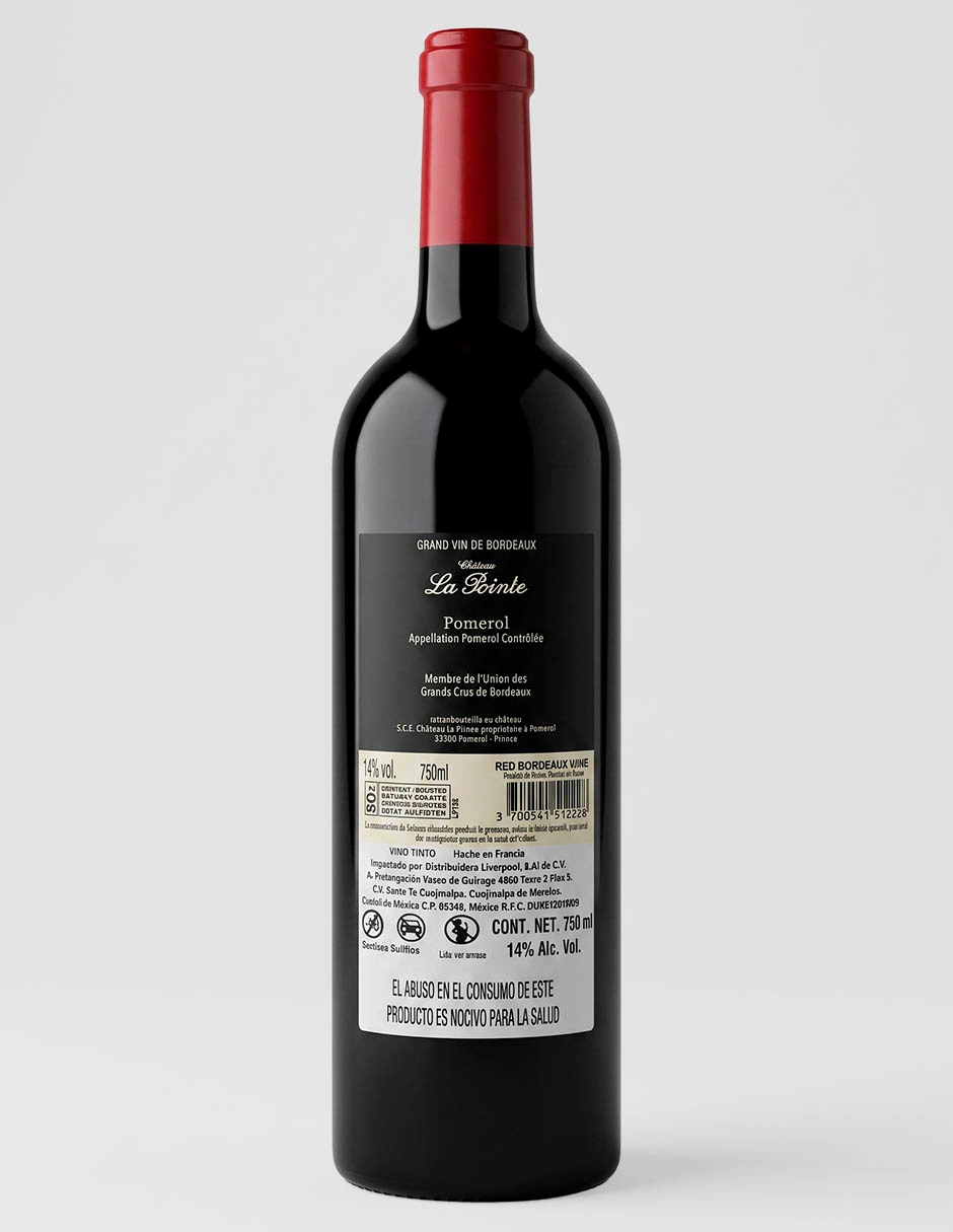 Vino tinto ensamble de Francia 750 ml Vino tinto ensamble de Francia 750 ml