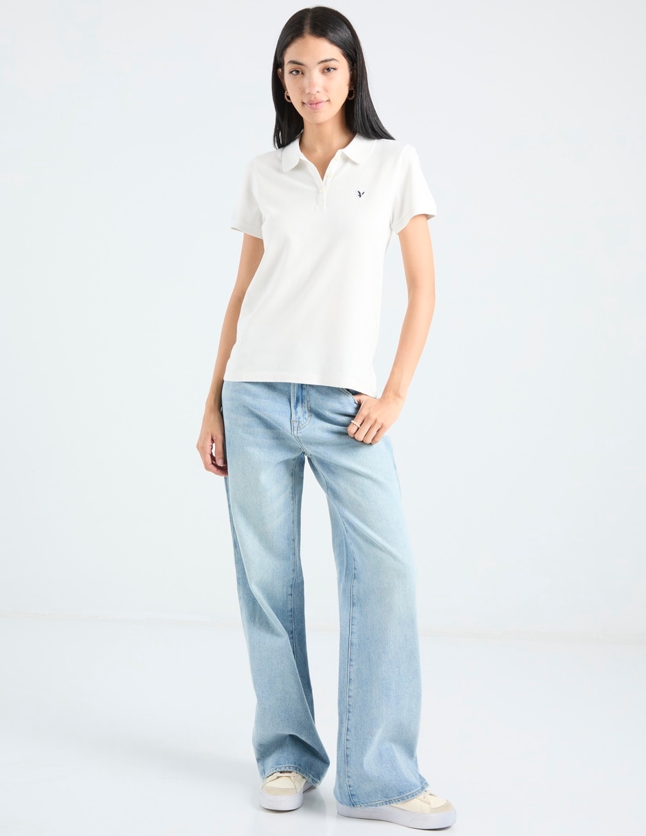 Jeans amplio para mujer 2