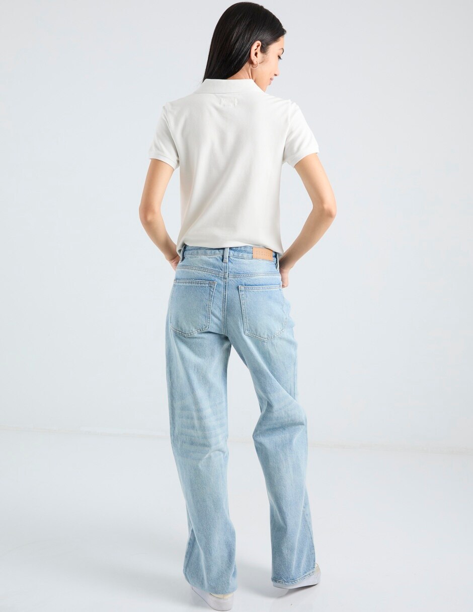 Jeans amplio para mujer 6