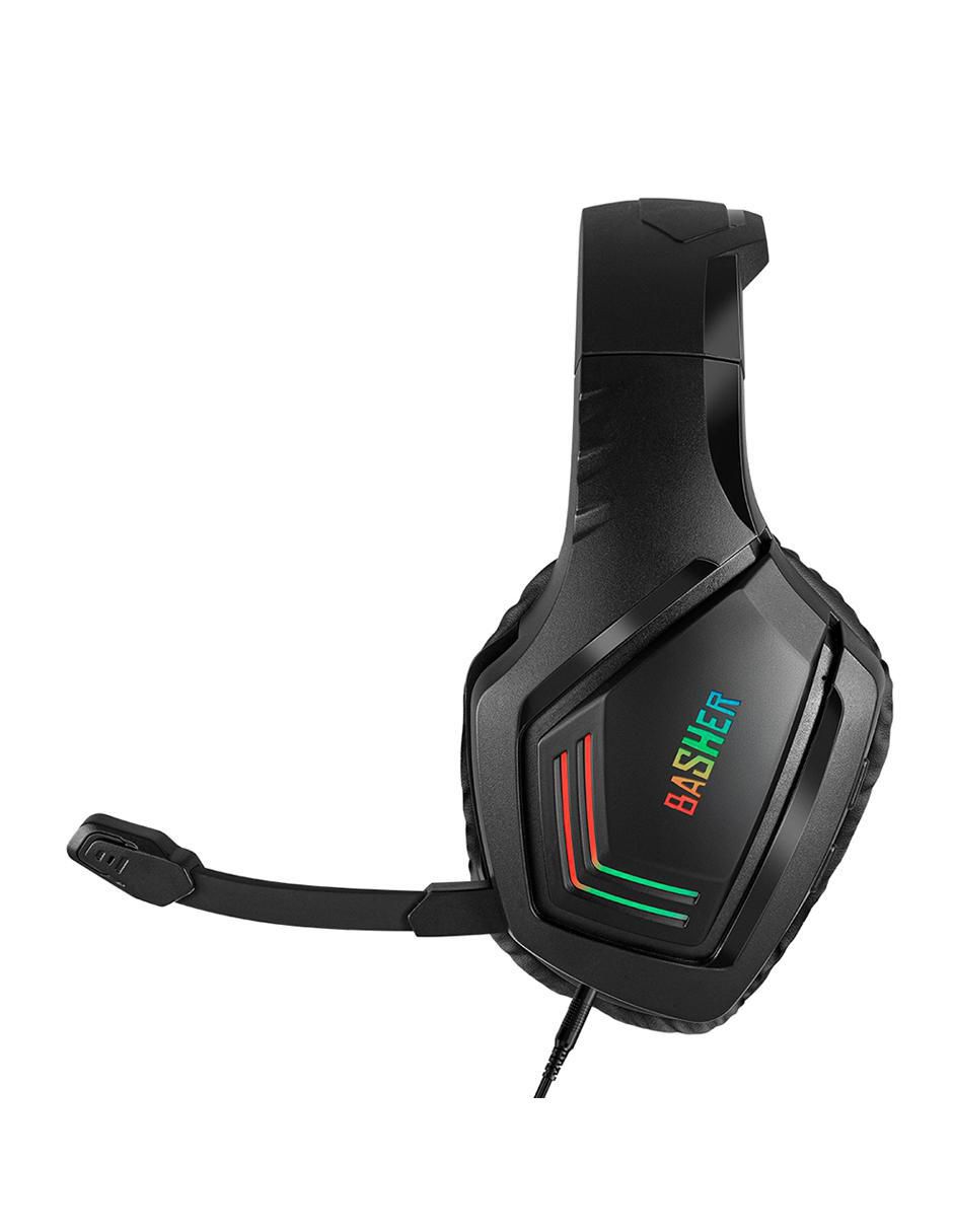 Audífonos Gamer Over-Ear alámbricos 4