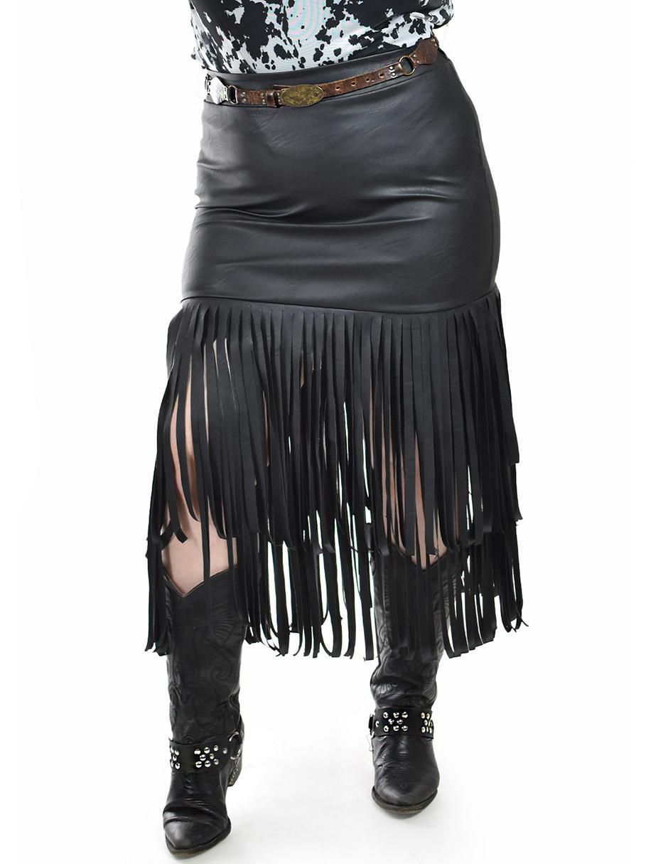Falda midi cintura alta Falda midi cintura alta
