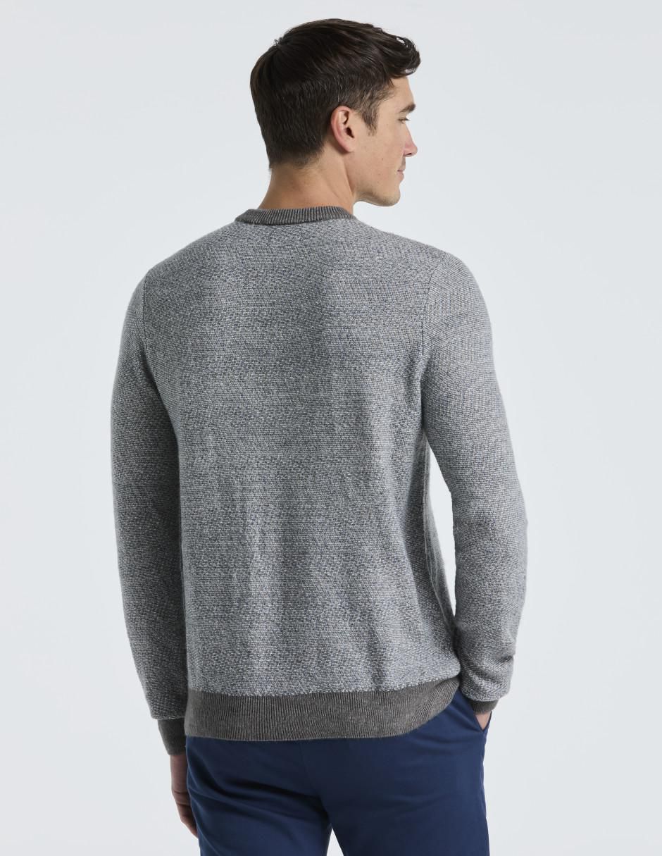 Suéter cuello redondo para hombre
