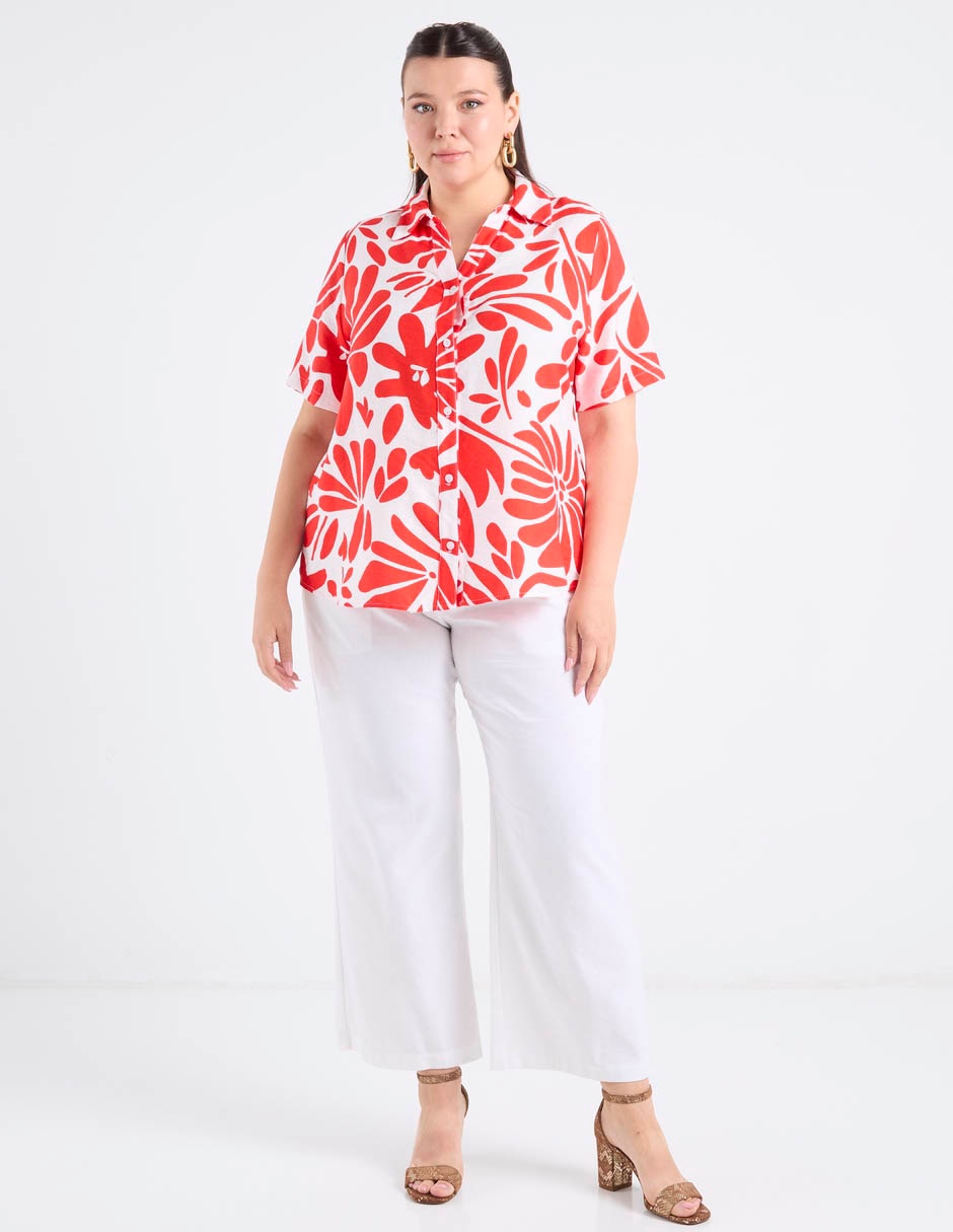 Pantalón Coulotte amplio para mujer 3