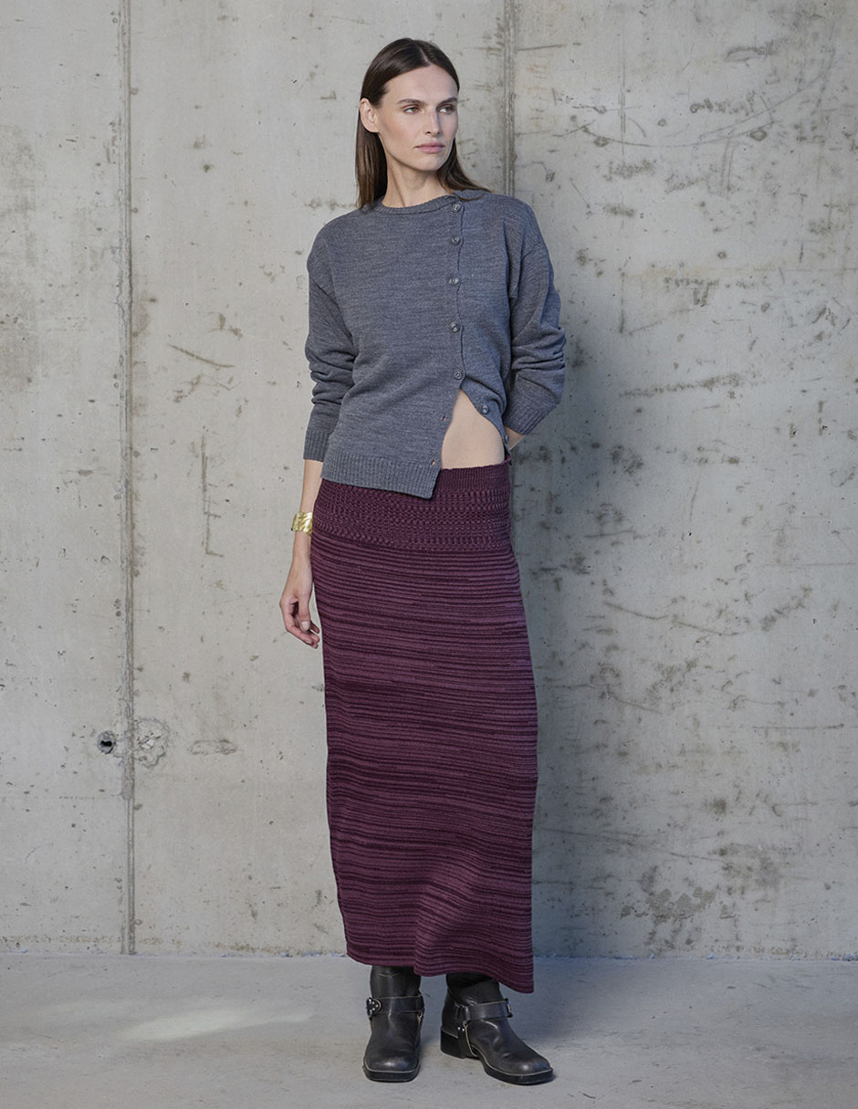 Falda maxi Renatta& a la cintura 1
