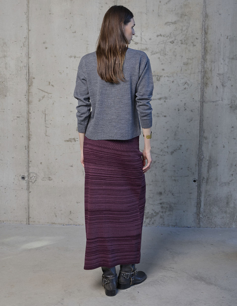 Falda maxi Renatta& a la cintura 9