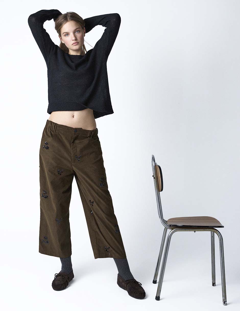 Pantalón relaxed Renatta& straight para mujer 1
