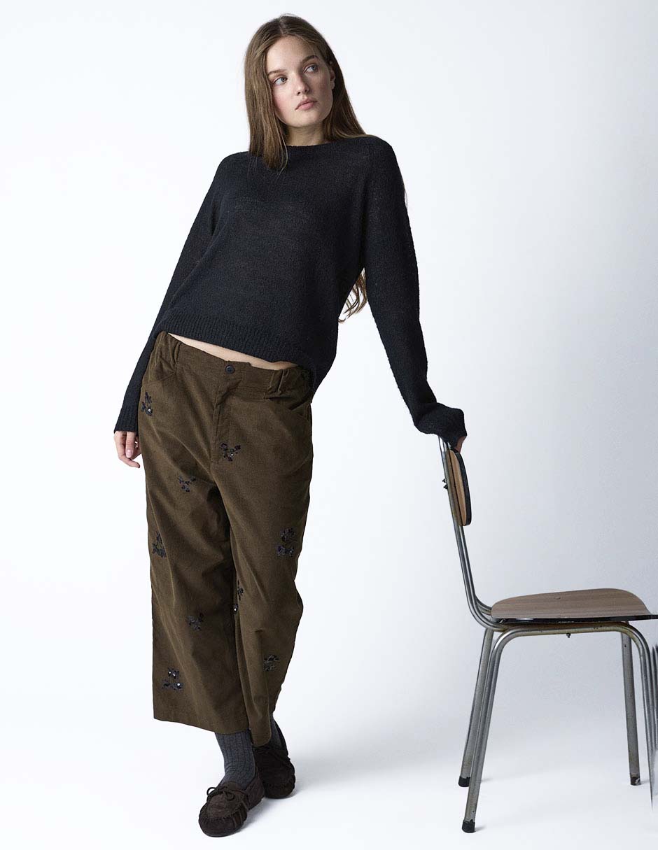 Pantalón relaxed Renatta& straight para mujer 7