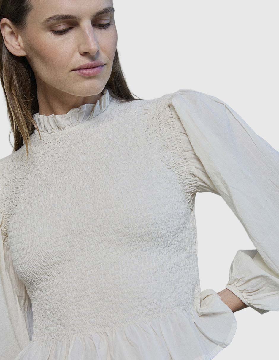 Blusa manga larga para mujer 10