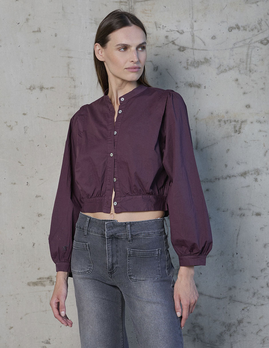 Blusa Renatta& manga larga para mujer 1