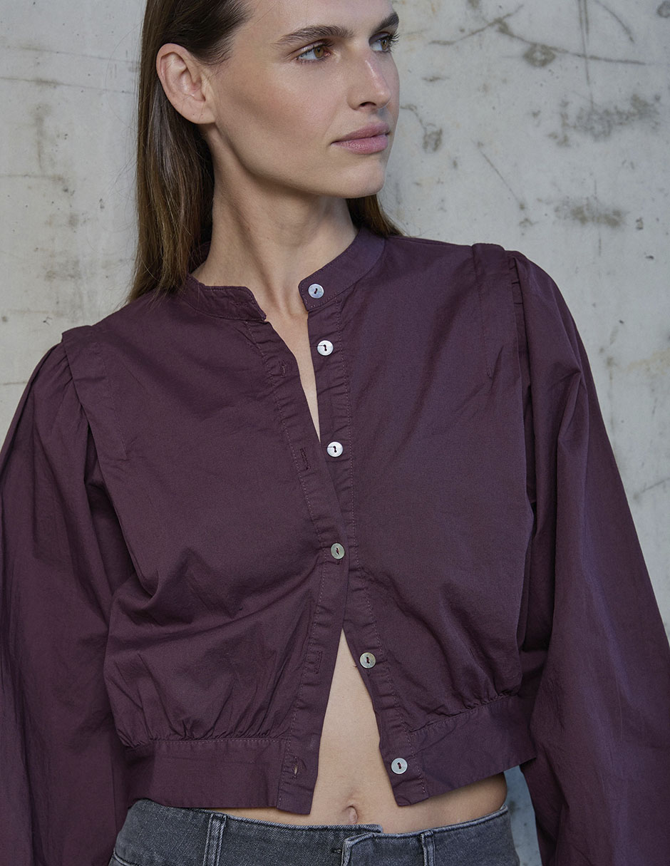 Blusa Renatta& manga larga para mujer 8