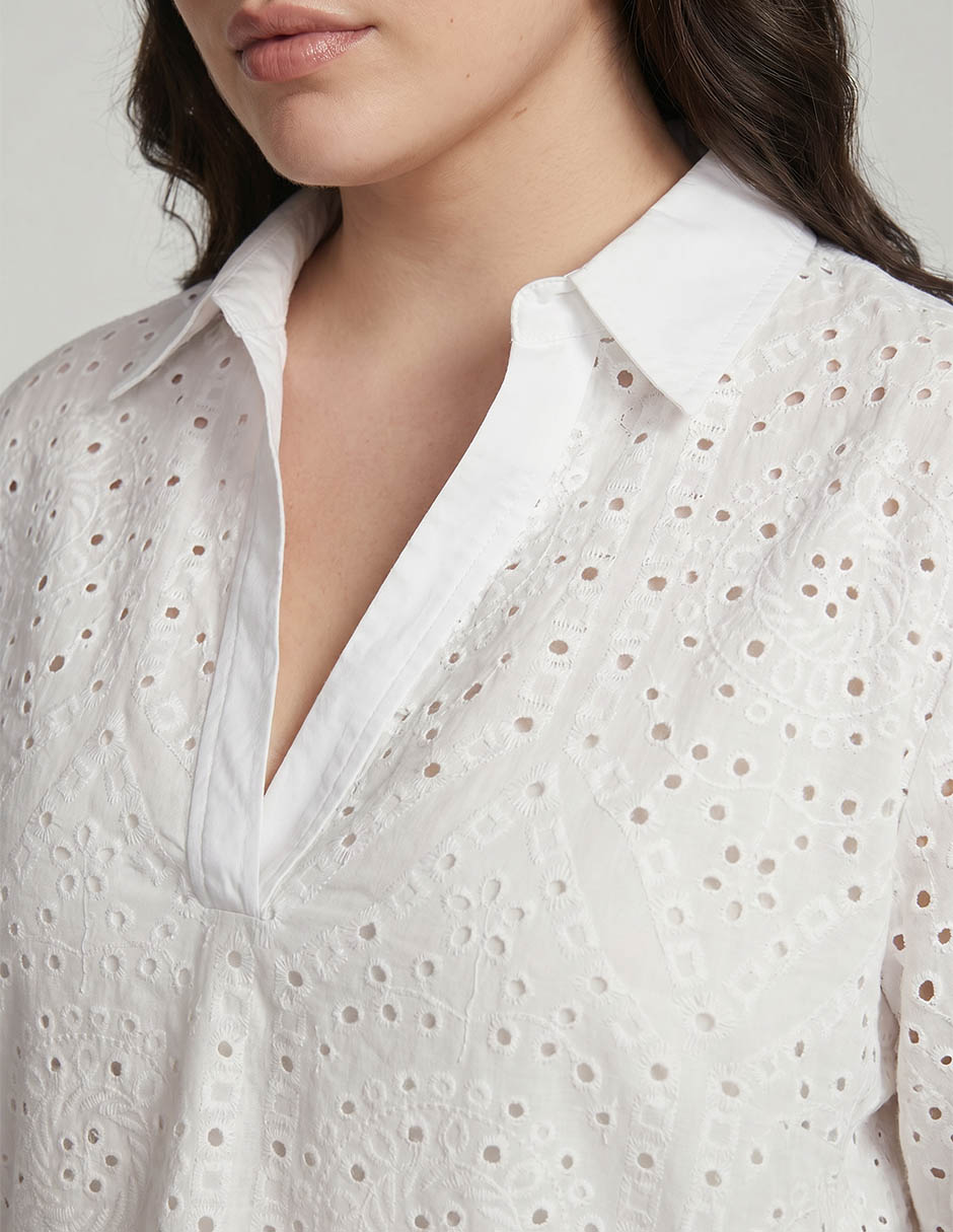 Blusa manga 3/4 para mujer 5