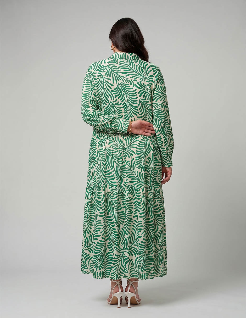 Vestido largo casual para mujer 4