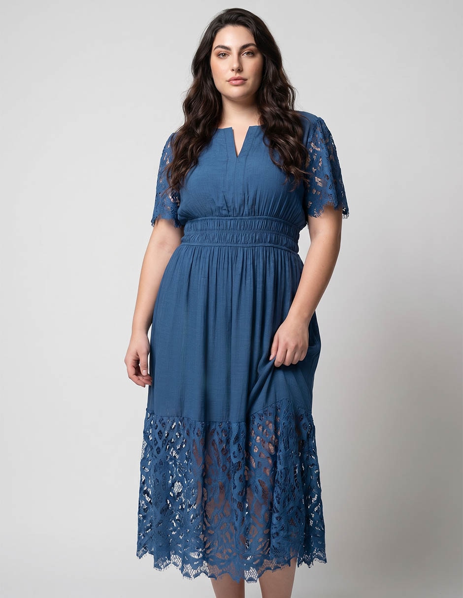 Vestido largo casual para mujer