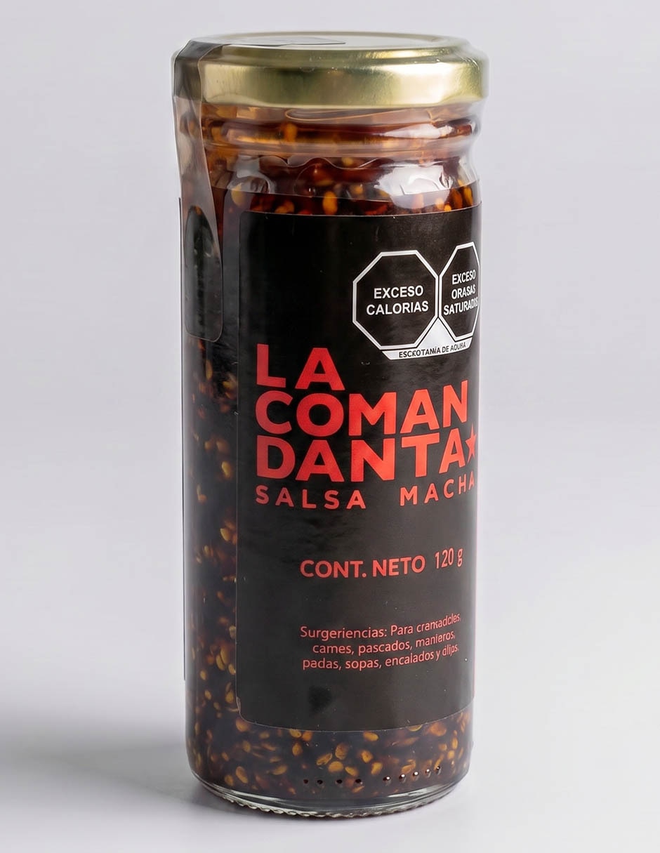 Salsa macha sabor picante