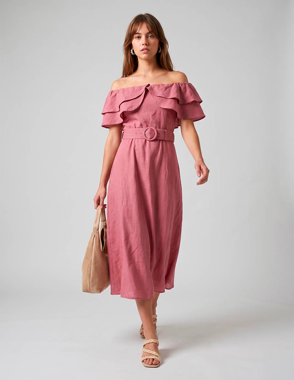 Vestido Midi casual Petite Studio para mujer