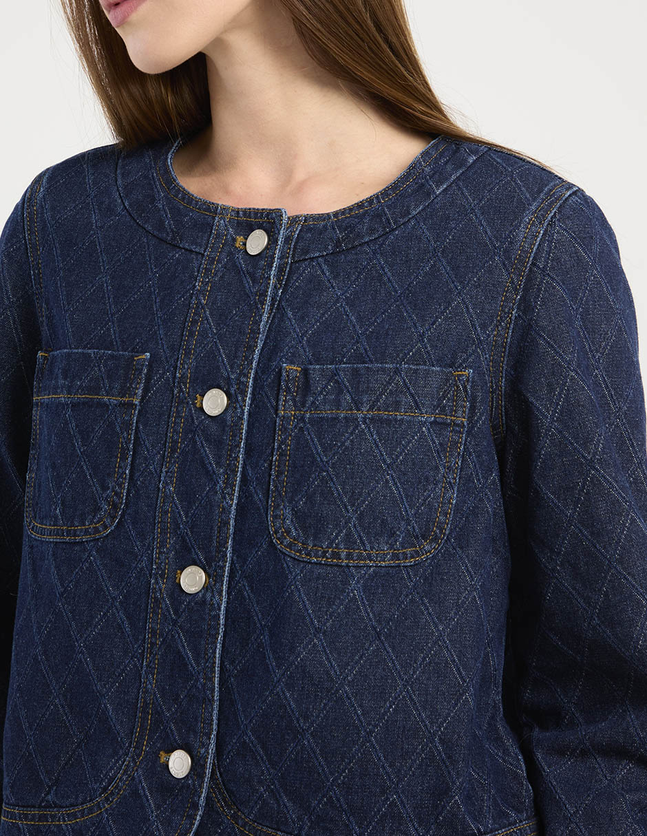 Chamarra denim para mujer 4