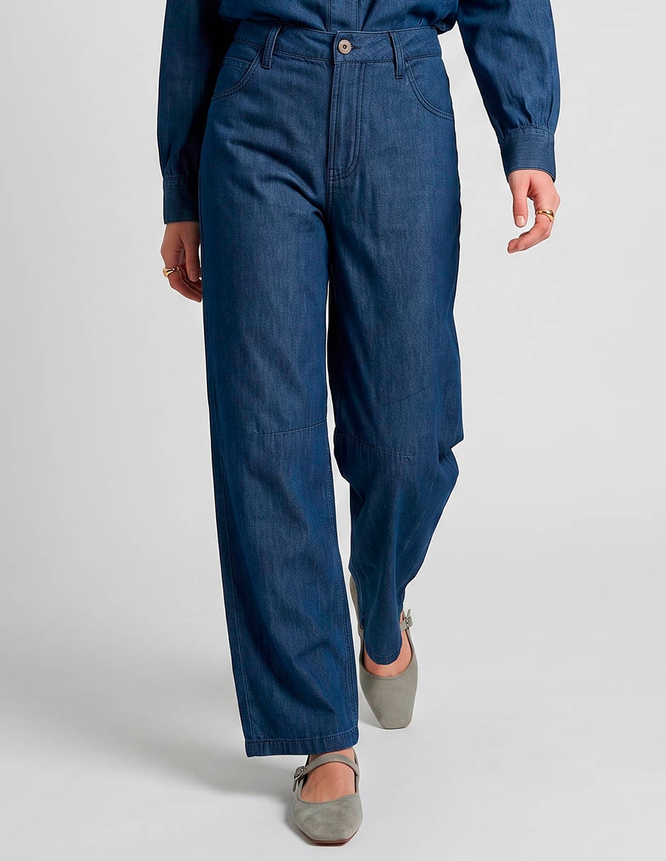 Pantalón recto para mujer