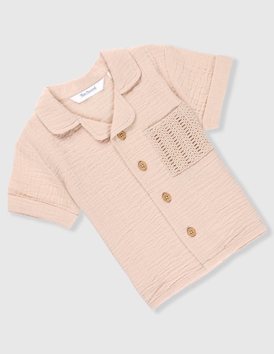 Conjunto casual de algodón para bebé niño.
