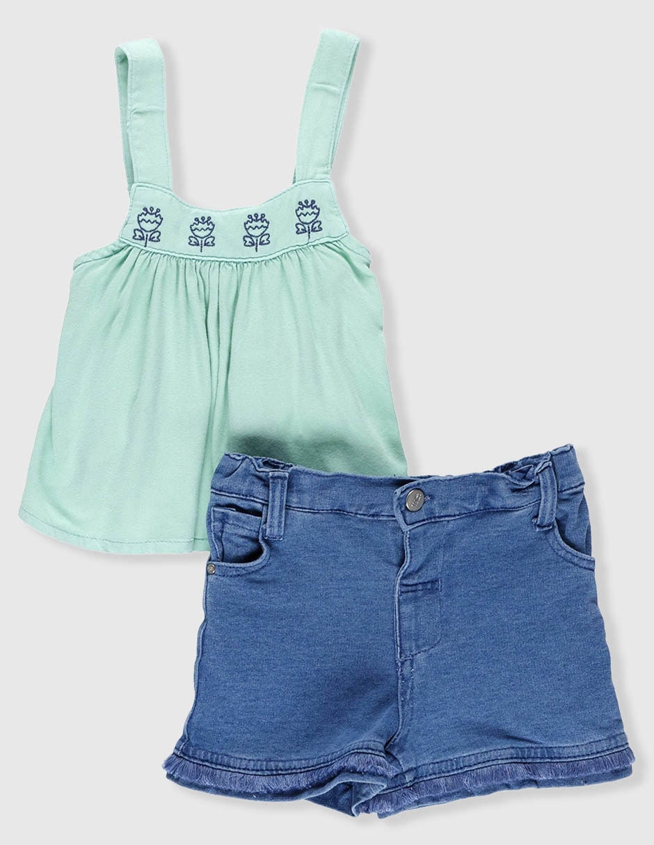 Conjunto casual de algodón para bebé 2