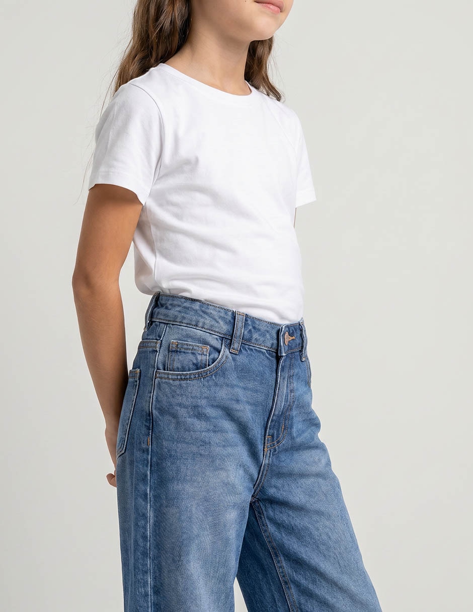 Jeans regular That´s It lavado claro para niña 3