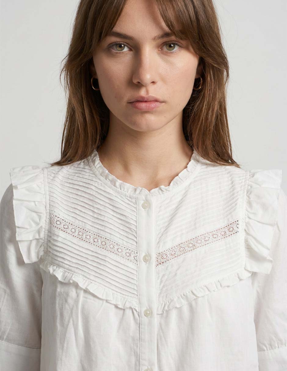 Camisa manga corta para mujer 3