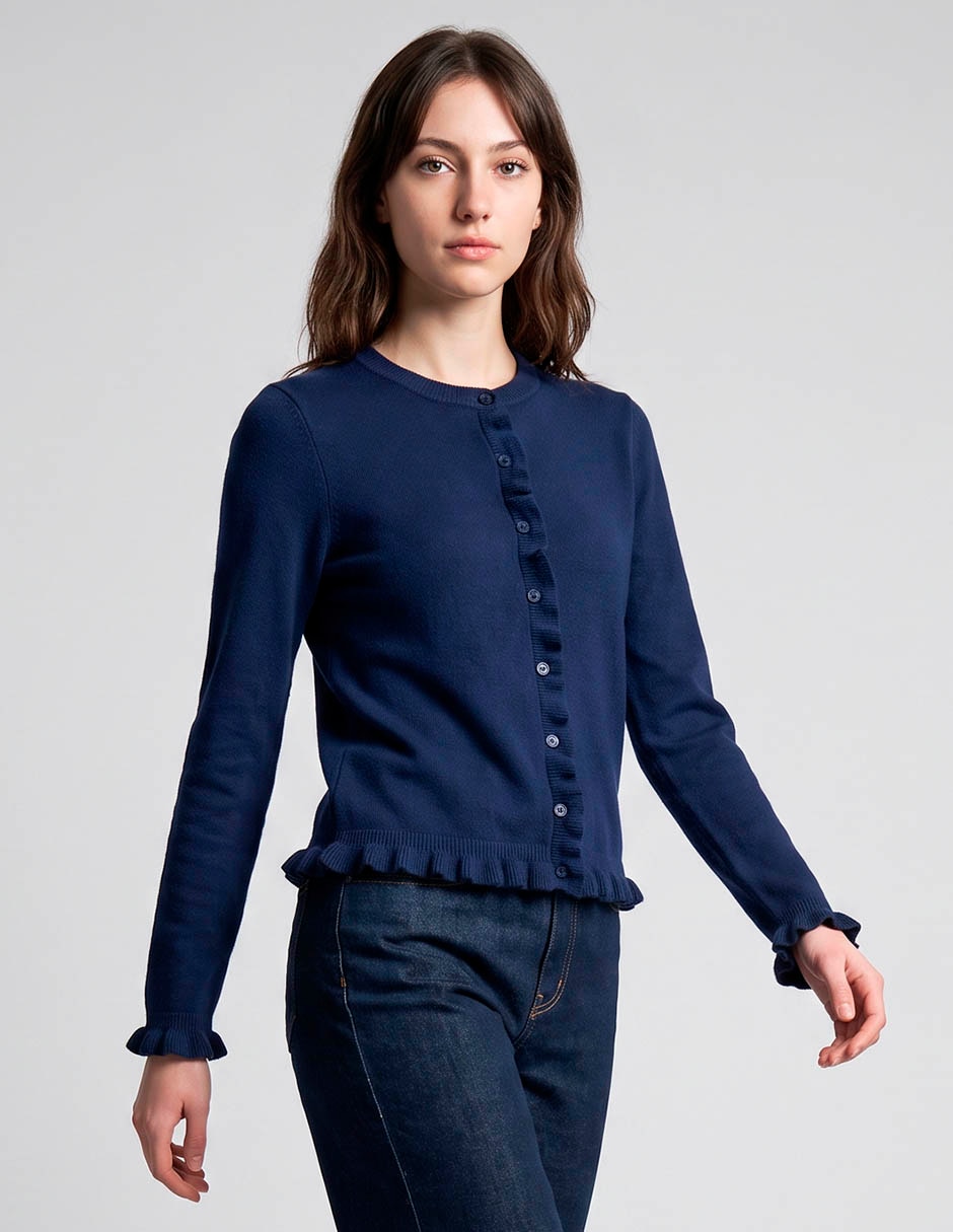 Suéter cuello redondo para mujer Suéter cuello redondo para mujer