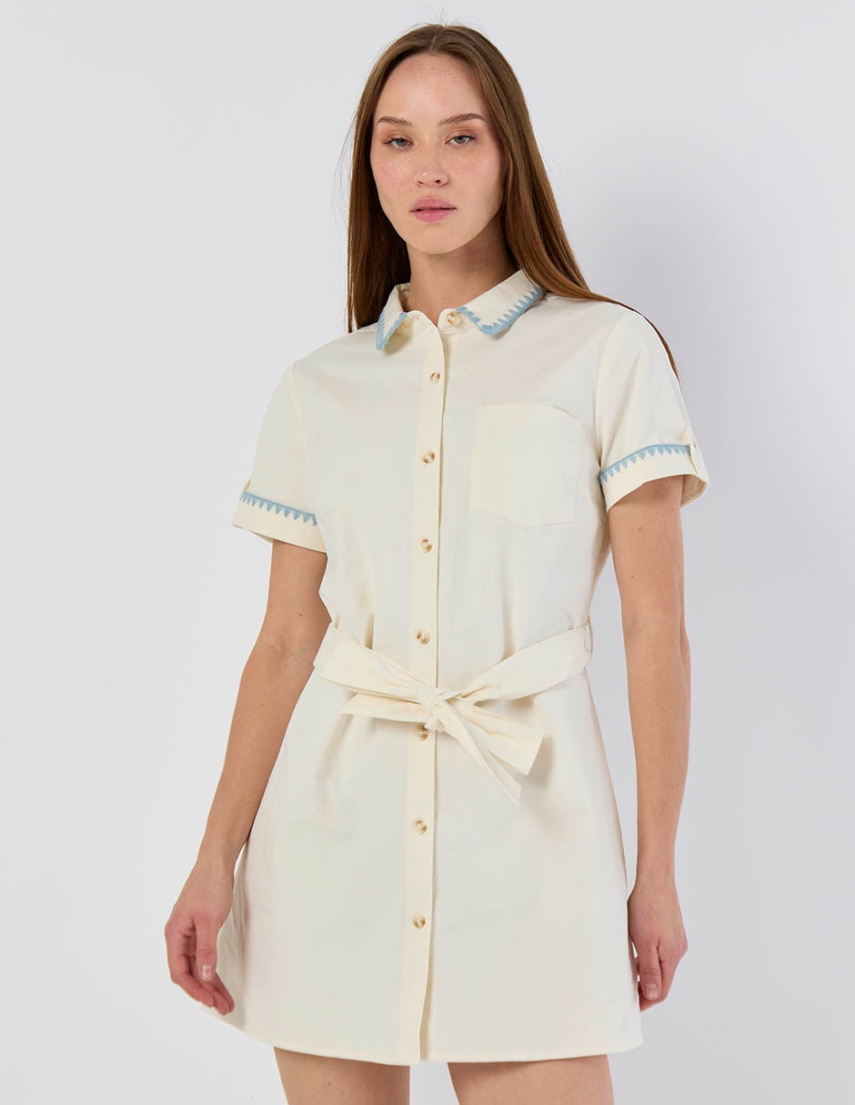 Vestido corto casual para mujer