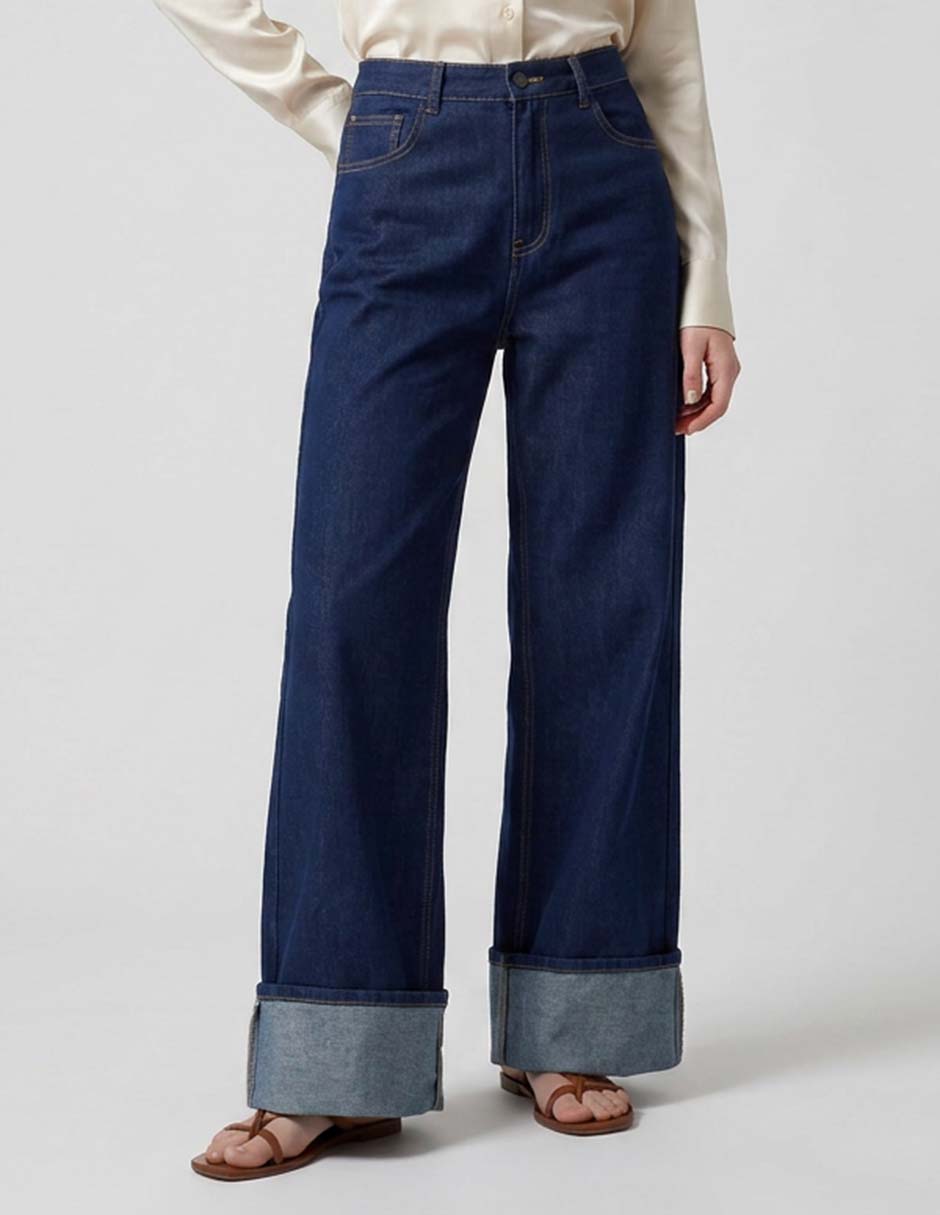 Jeans relaxed wide leg para mujer Jeans relaxed wide leg para mujer