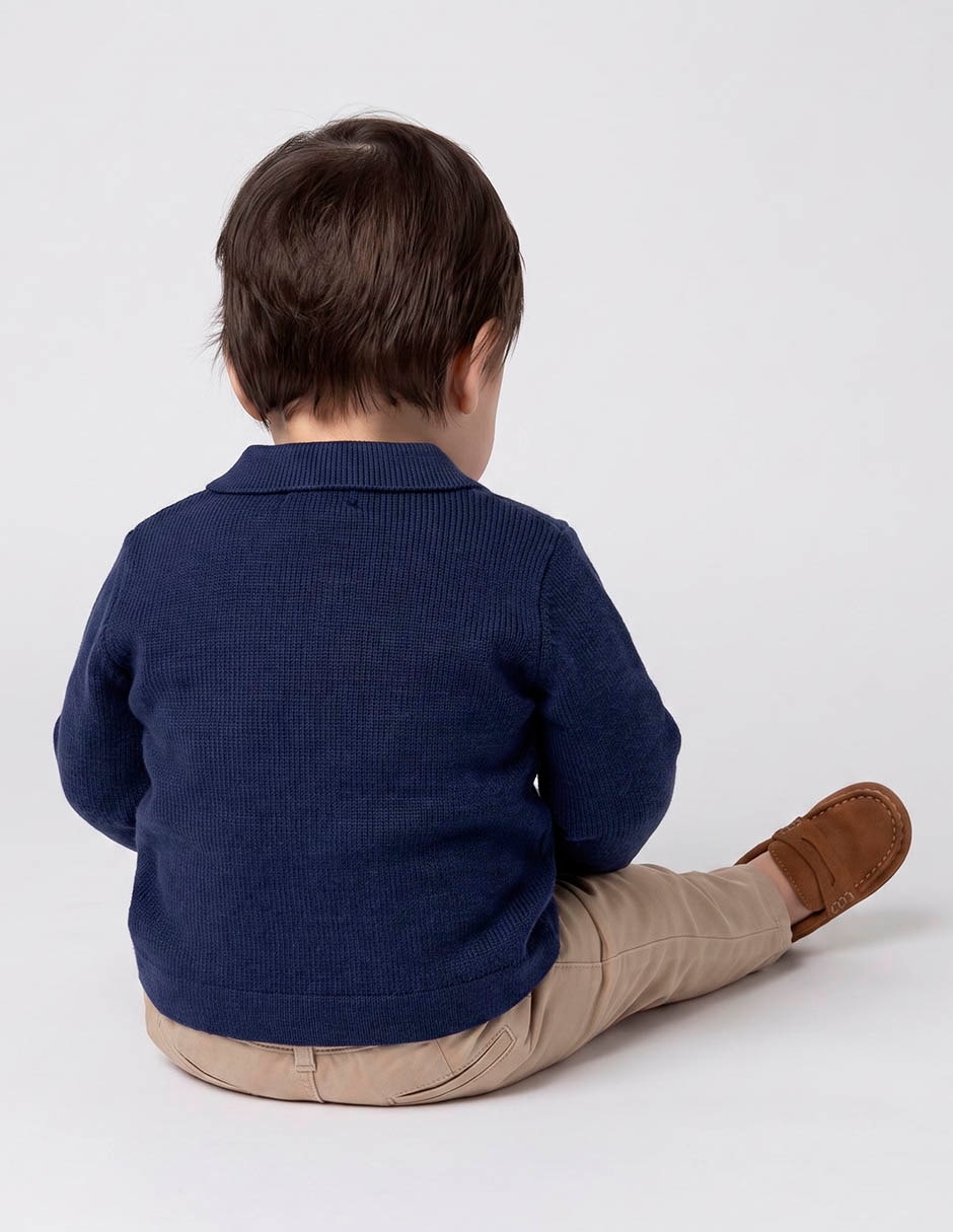 Suéter con bolsillos para niño 2