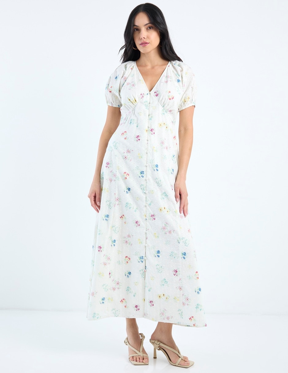 Vestido largo casual para mujer
