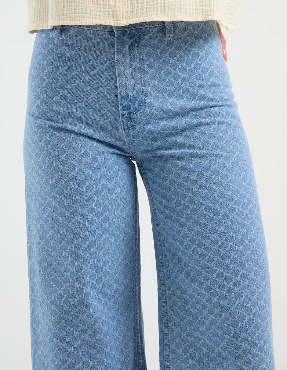 Jeans wide leg para mujer 4