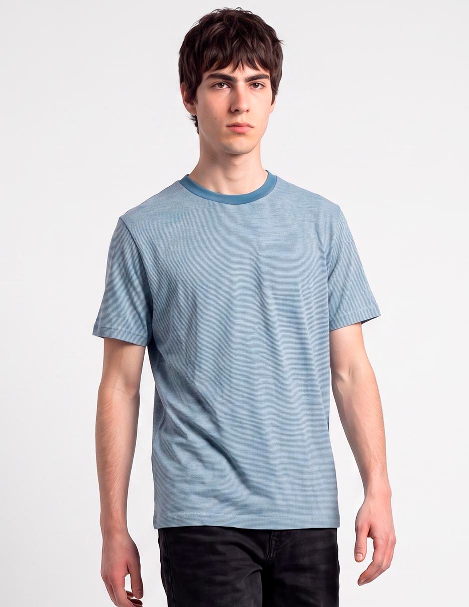 Playera cuello redondo para hombre 1